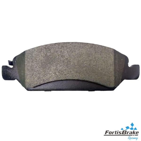 smooth stopping power front brake pads