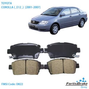 2006 Toyota Corolla Brake Pads OEM Quality