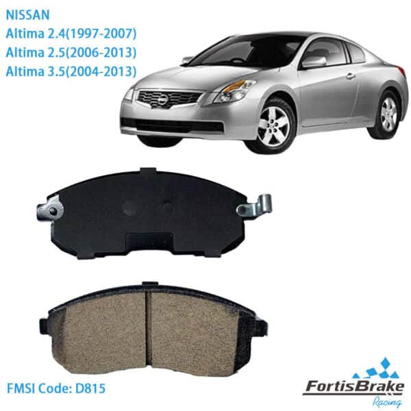 2008 nissan altima brake pads front installation