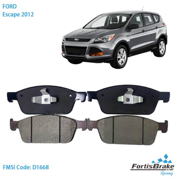 2012 ford escape brake pads front disc premium quality