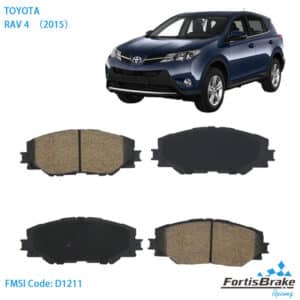 2015 rav4 brake pads premium front disc replacement