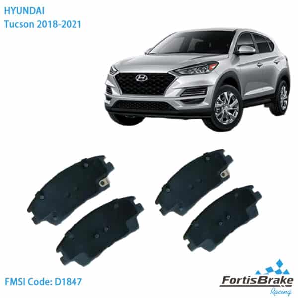 2017 hyundai tucson brake pads ceramic front components