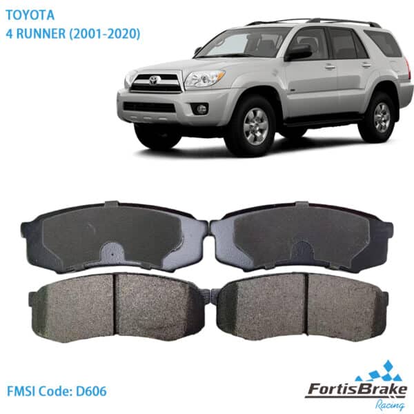 4 Runner Brake Pads Premium Rear Performance Quality