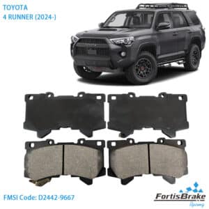 4Runner Brake Pads Front Premium OEM Quality
