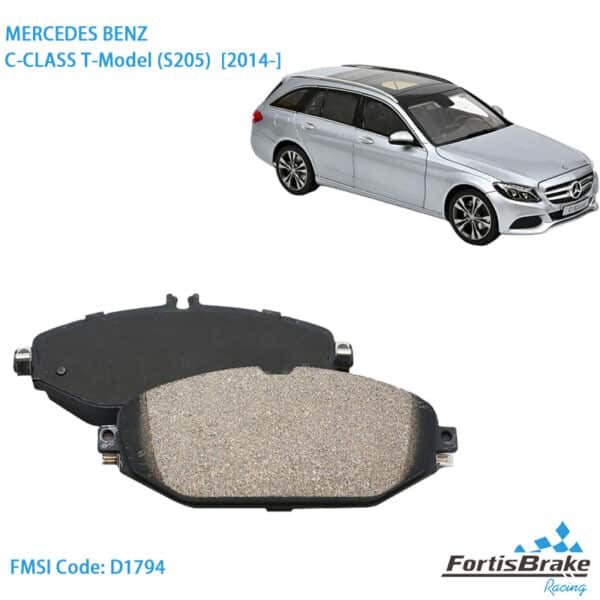 D1794 Mercedes C Class T Model Brake Pads