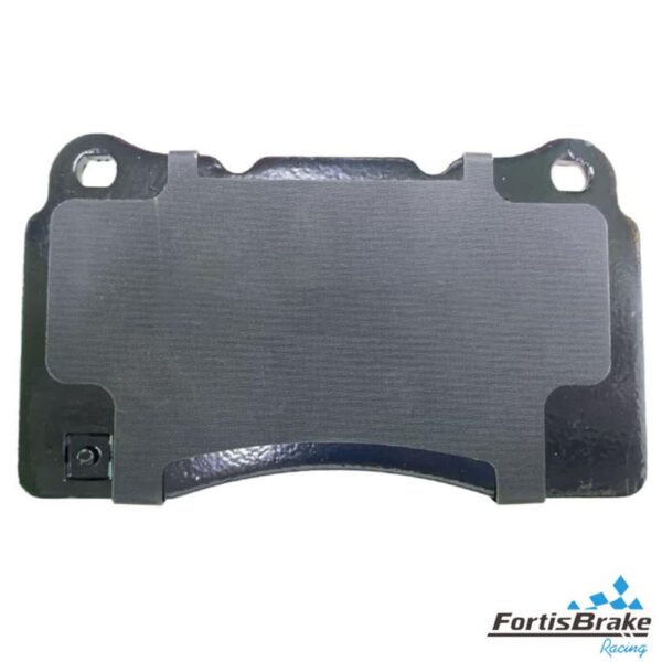 D1050 brake pads front view single pad