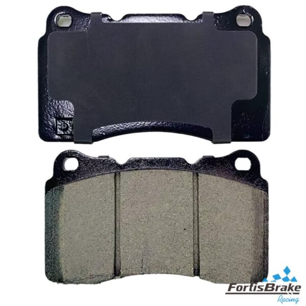 D1050 ceramic brake pads front back view comparison