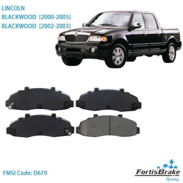 D679 Brake Pads For Lincoln Blackwood