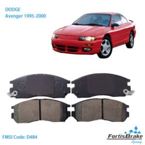 Dodge Avenger Front Brake Pads Semi Metallic