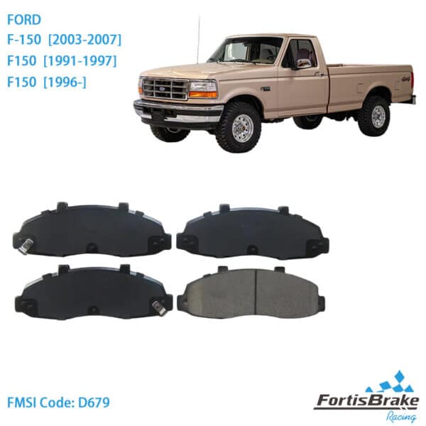 High Performance D679 Ceramic Brake Pads