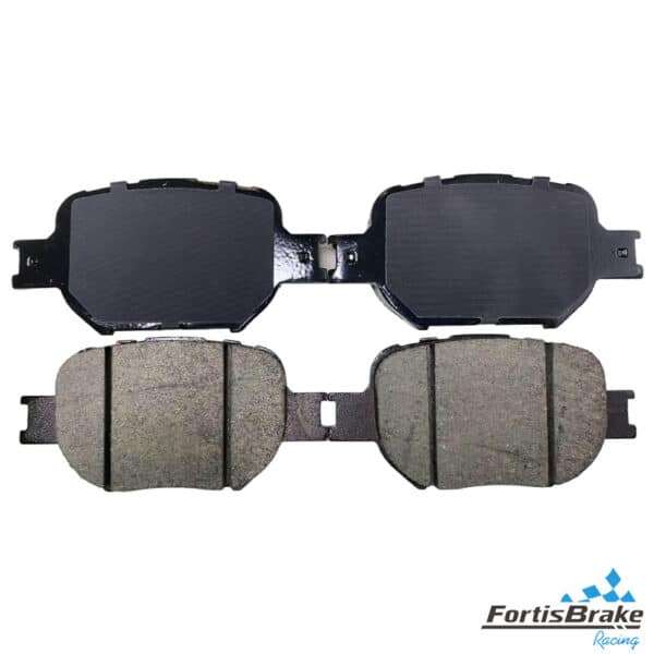High performance brake disc pad combo rear axle