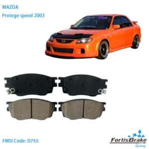 D755 Mazda Protege Speed brake pads