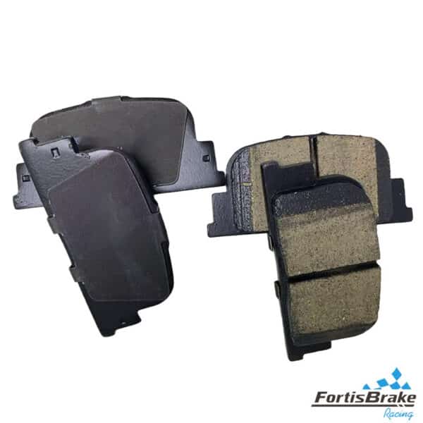 Quality control testing brake pads inspection process