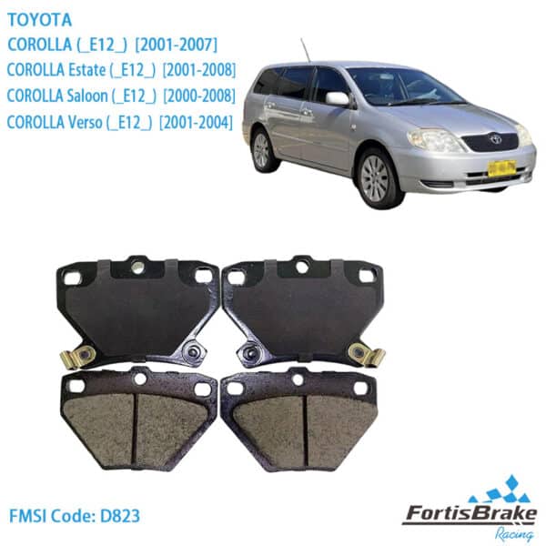 Toyota Corolla brake pads premium ceramic replacement