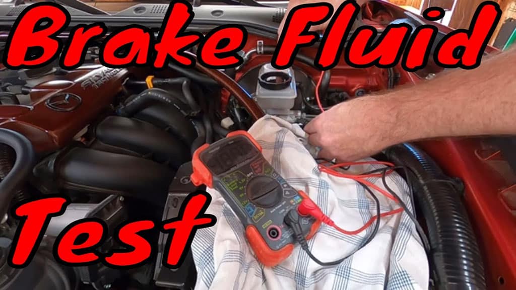 brake fluid check