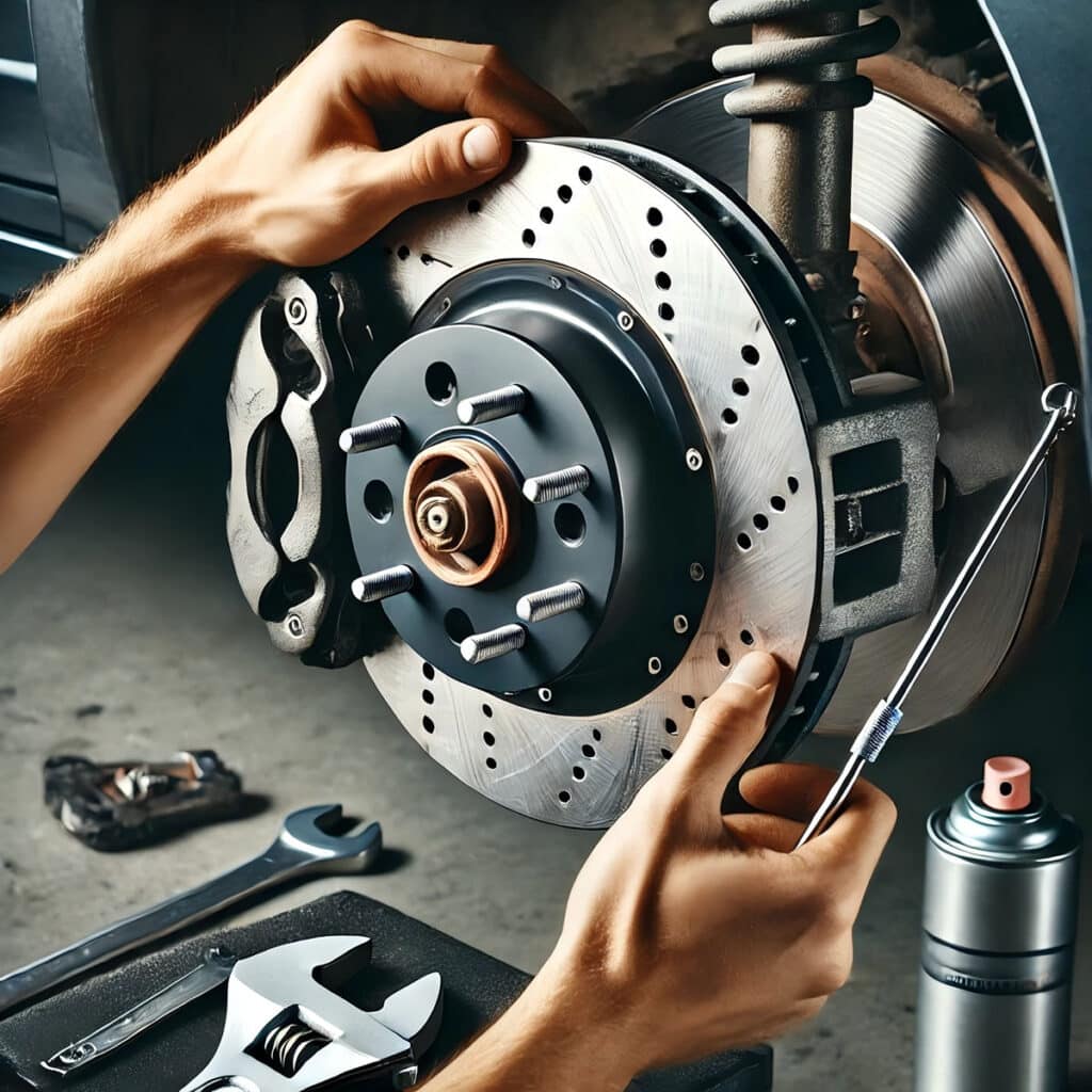 brake pad installation procedure steps