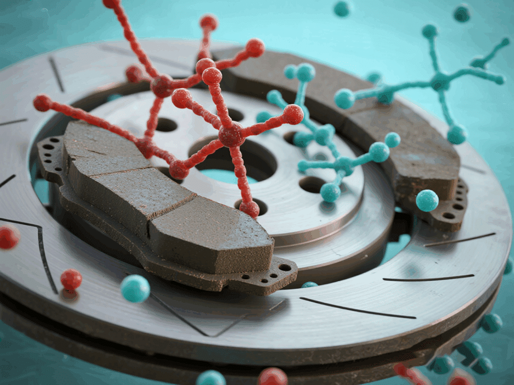 brake pad molecular structure comparison