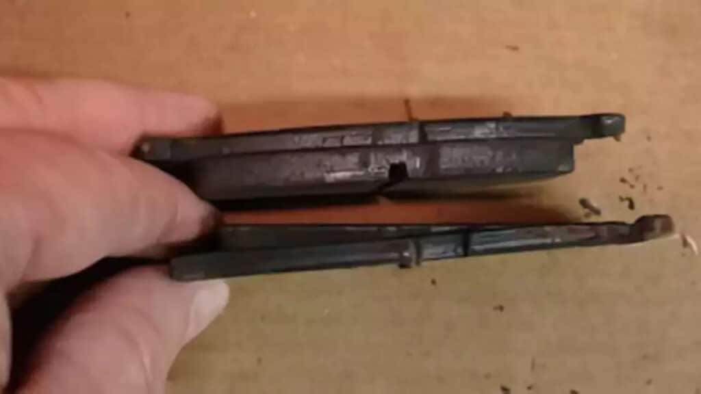 brake pad wear patterns comparison
