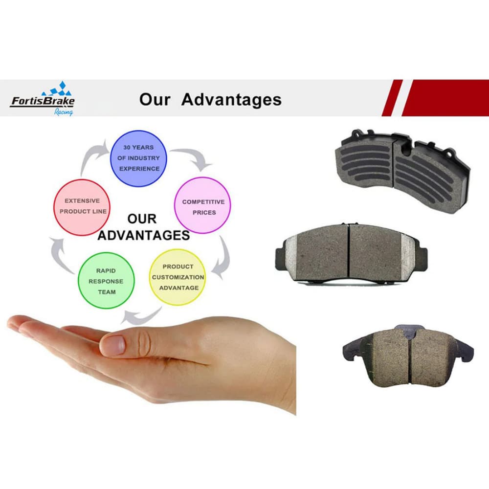 ceramic brake pads european cars manufacturing advantages