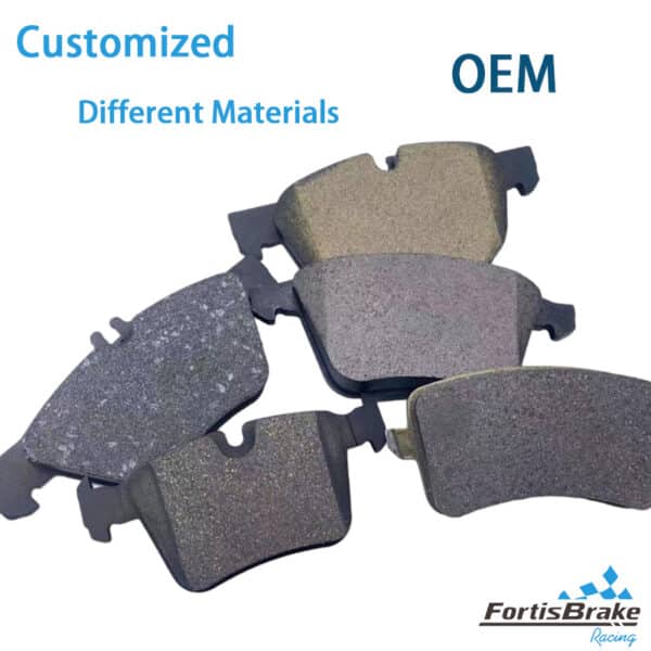 ceramic low dust brake pads