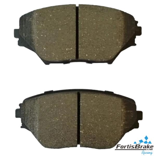 durable friction material brake pad set