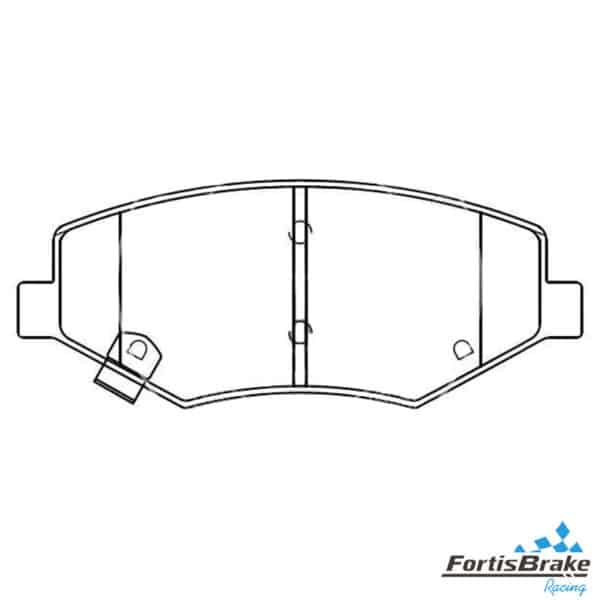 high performance BYD brake pads FMSI D1887