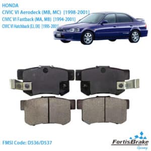 honda civic brake pads and rotors complete kit