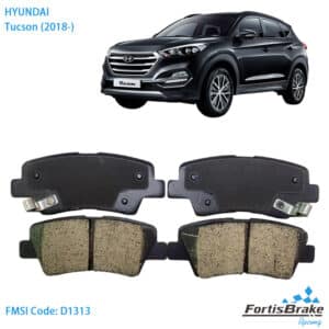 hyundai tucson rear brake pads premium replacement components