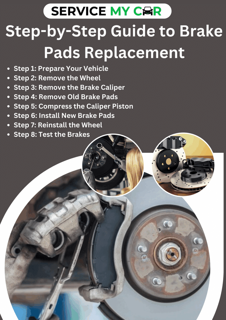 installing new brake pads step by step