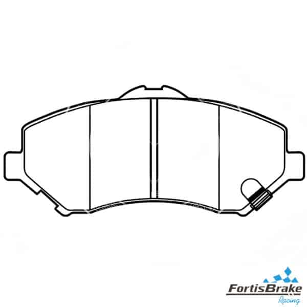 jeep cherokee front rear disc brake pads