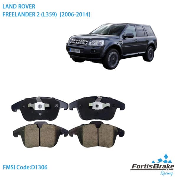 Land Rover Brake Pads FMSI D1306 Freelander Premium Quality