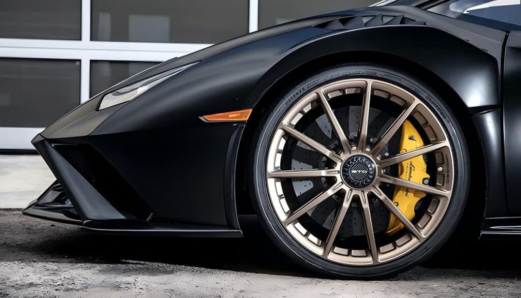 luxury sports car brake system