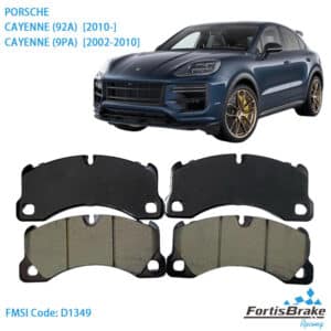 porsche cayenne front brake pads oem quality ceramic manufacturing