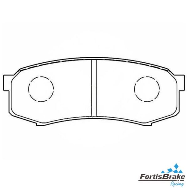 sum brake pads technical drawing