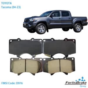toyota tacoma brake pads front ceramic
