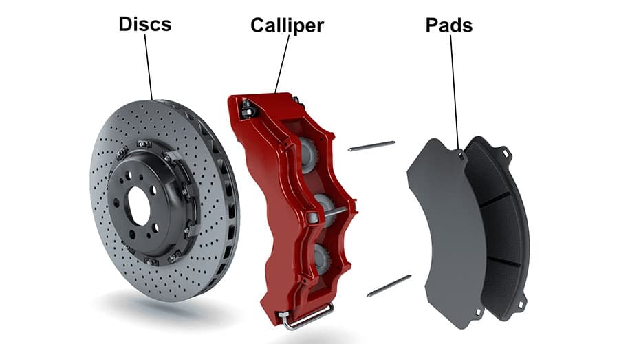 ceramic brake pad premium quality
