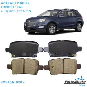 2012 chevy equinox front brake pads