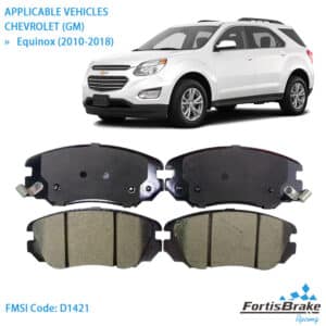 2013 chevy equinox brake pads ceramic front wholesale parts