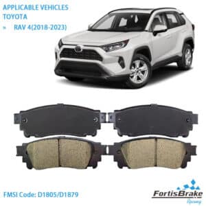 2017 toyota rav4 brake pads ceramic premium quality