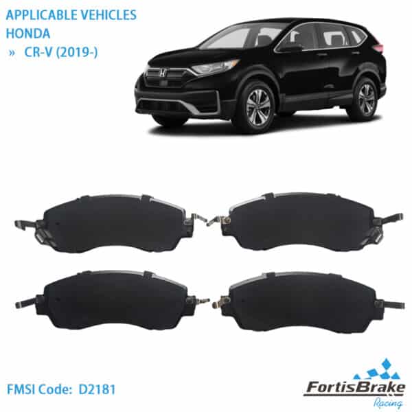2018 honda crv brake pads front replacement