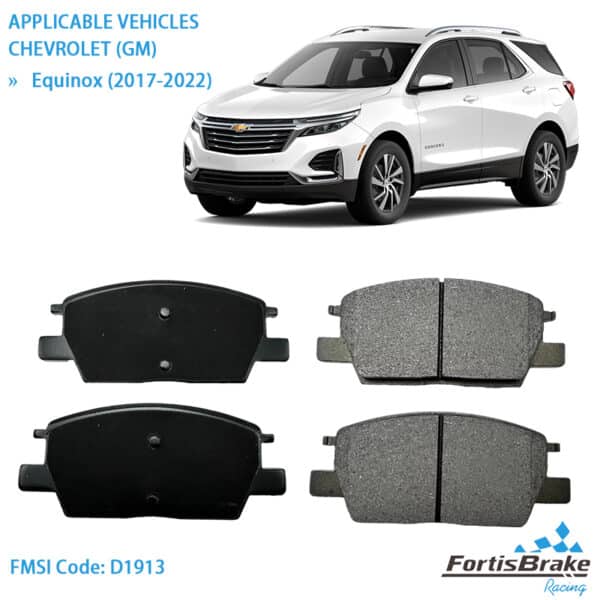 2019 chevy equinox brake pads ceramic front wholesale parts