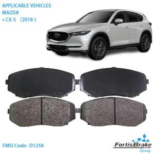 2019 mazda cx 5 brake pads front rear set