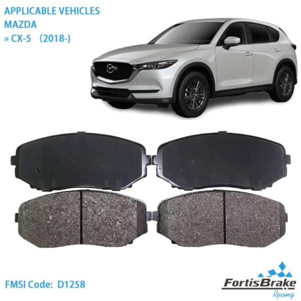 2019 mazda cx 5 brake pads front rear set