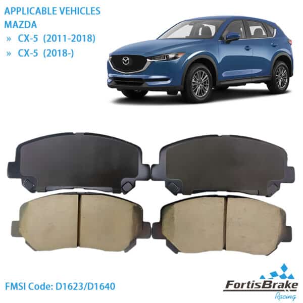 Mazda CX 5 Brake Pads High Quality Replacement