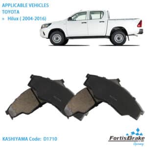 Toyota 04465 0K160 OEM Quality Brake Pads Set