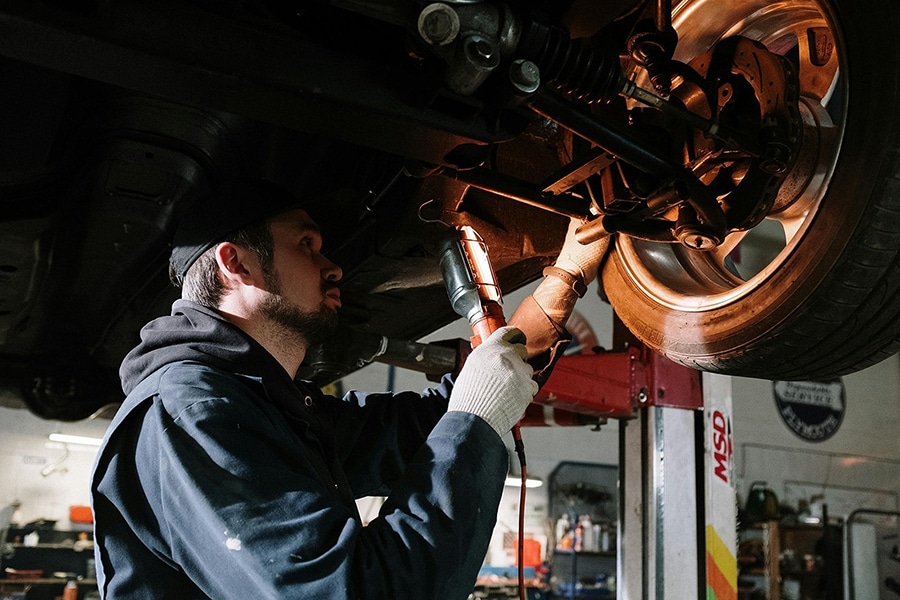 automotive dealership service center professional