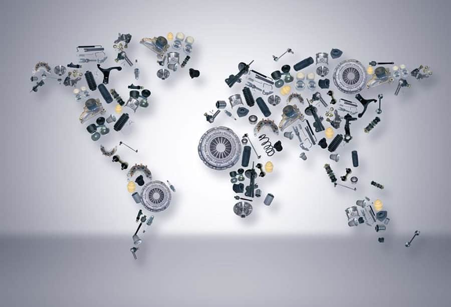 automotive parts distribution network