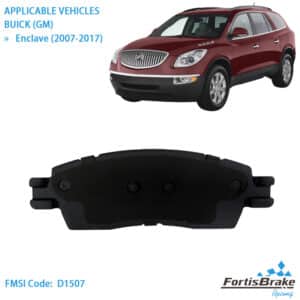 best brake pads for buick enclave premium ceramic d1507