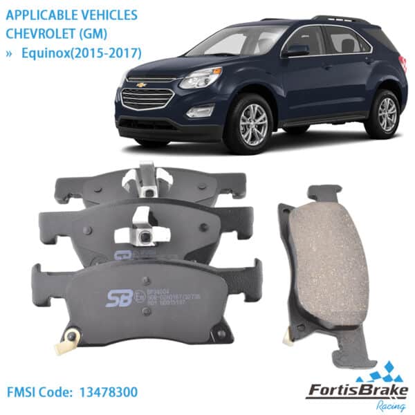brake pads for 2018 chevy equinox