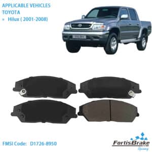 brake shoe hilux factory oem replacement parts